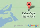 Google map thumbnail showing False Cape State Park's location Google map thumbnail showing False Cape State Park's location