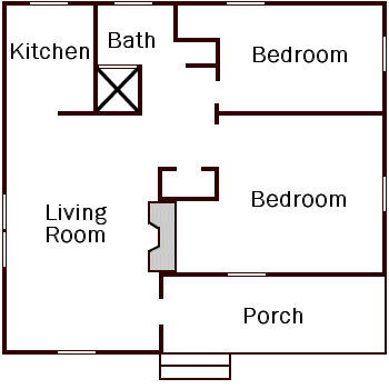 Two bedroom cabin*