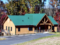Lodge at Natural Tunnel State Park.