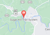 Google map thumbnail showing Clinch River State Park's location