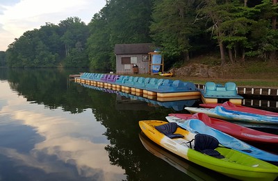 boat rentals at Fairy Stone State Park