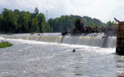 dam safety debris