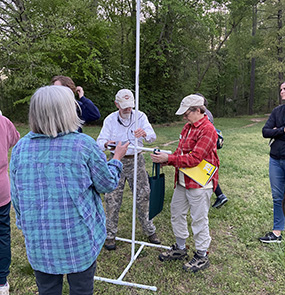 Setting up the bat monitor