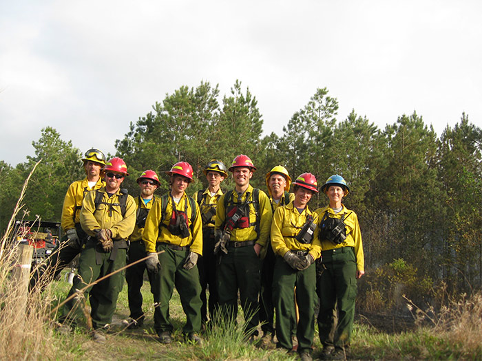 Crews that conduct prescribed burns receive specialized training and are certified to do the work.