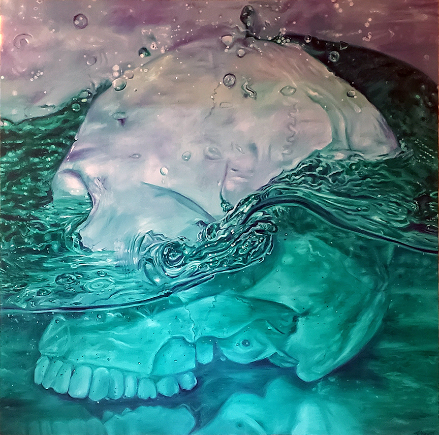 How to Create the Water Drop Effect with Resin - Paint Pour Academy