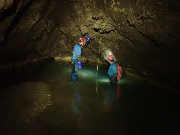 water in cave