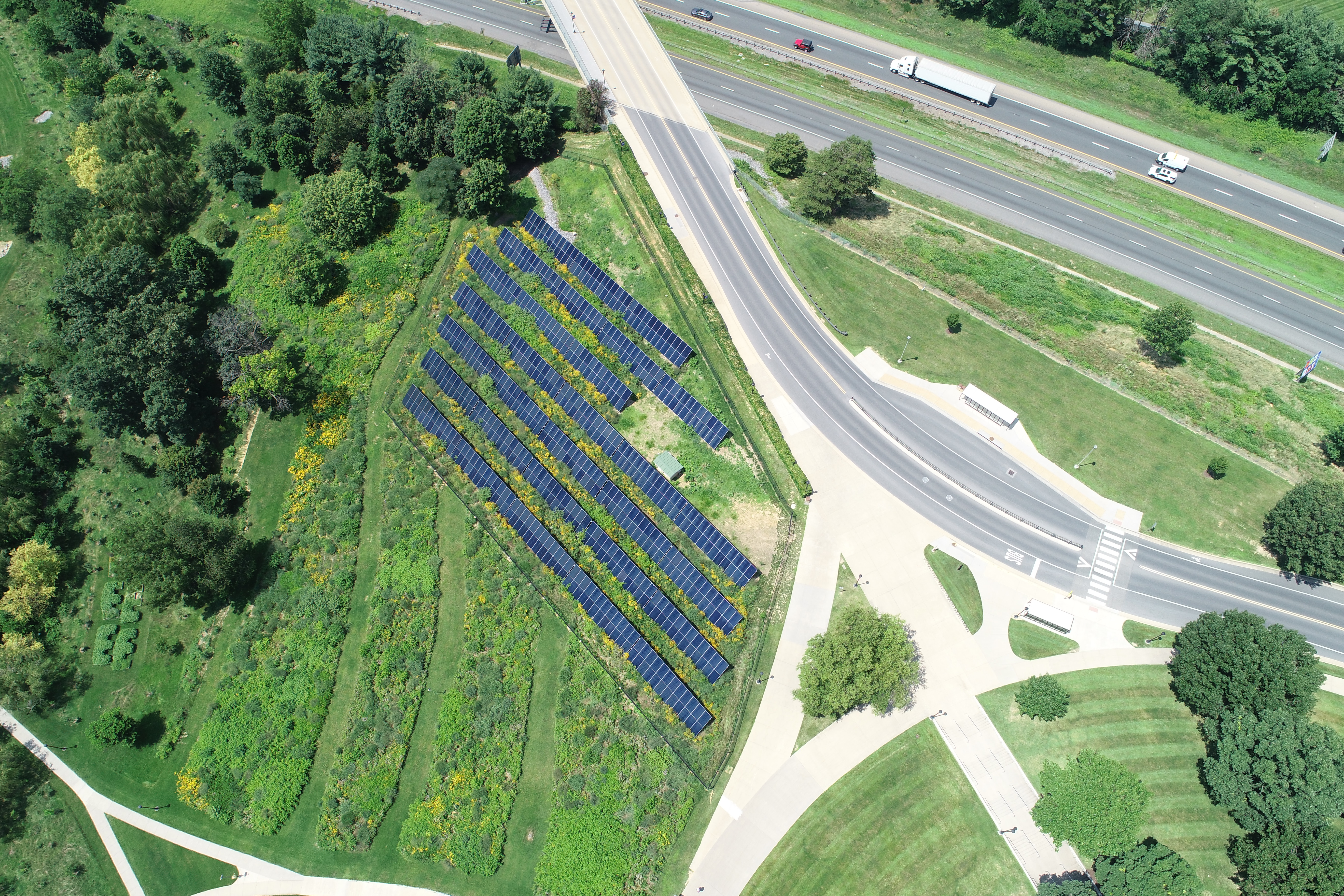 photo JMU Solar facility