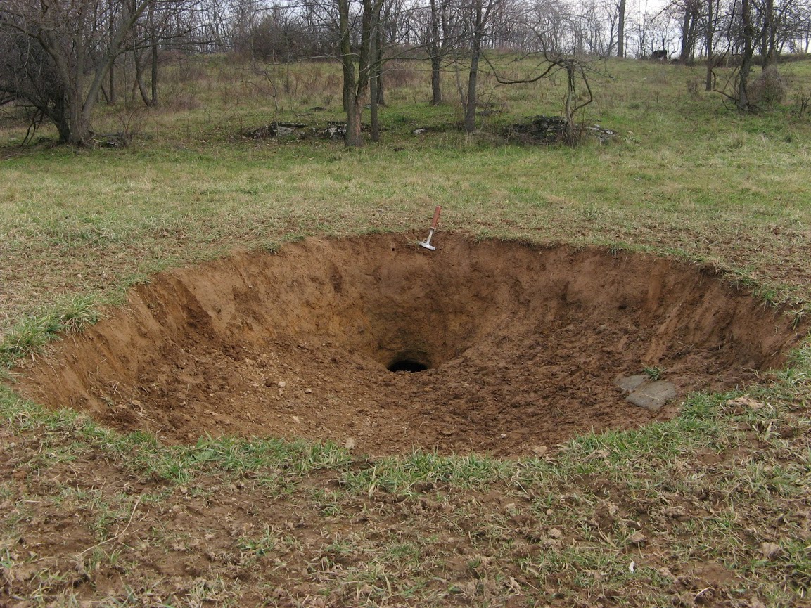 sinkhole photo