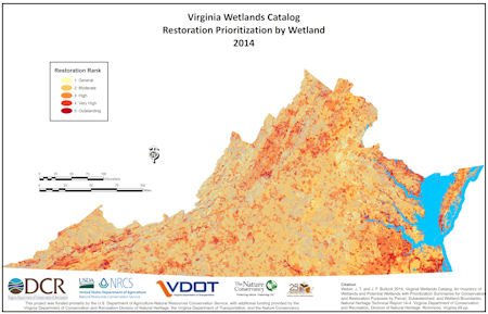 map of va conservation sites