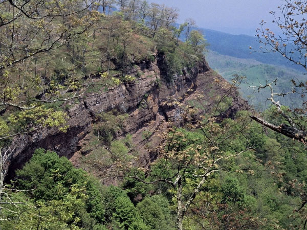 photo of mountain piedmont cliff