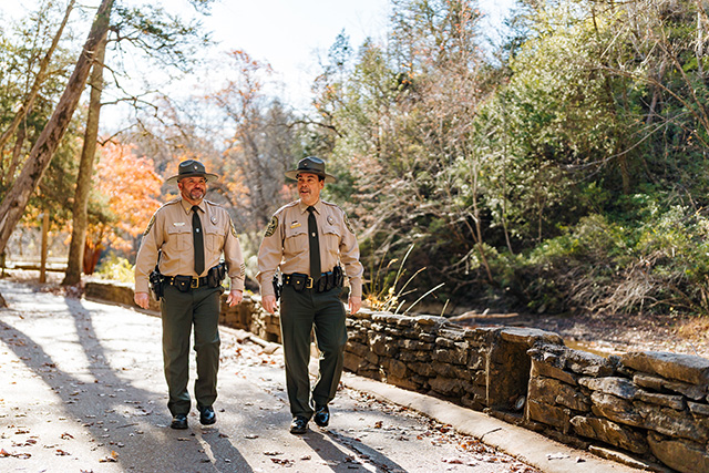 Chief Vantrease and Deputy Chief Conner