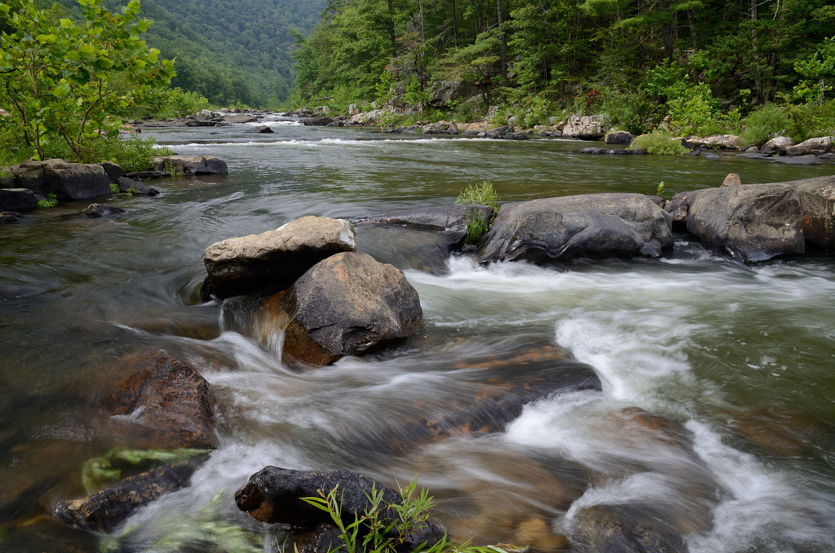 Maury River at Goshen Pass. Photo by Gary P. Fleming.