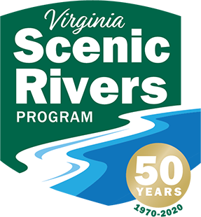 Virginia Scenic Rivers 50th Anniversary Logo