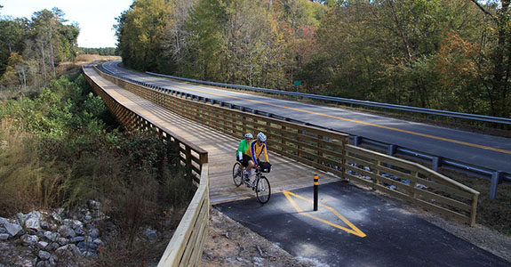 Virginia Capital Trail. Photo courtesy of VDOT