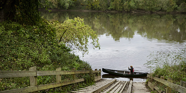 water access at Powhatan State Park