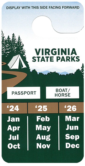 VSP Annual Pass hangtag VSP Annual Pass hangtag