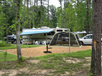 campsite at chippokes