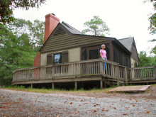 typical First Landing cabin