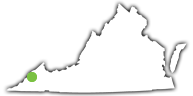 Location of Southwest Virginia Museum in Virginia