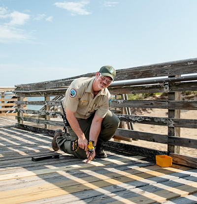 Maintenance Ranger at First Landing State Park