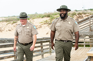 Virginia State Park rangers