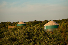 First Landing yurts