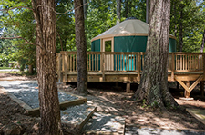 Yurt at Pocahontas