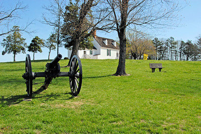 Civil War cannon at Sailor's Creek.
