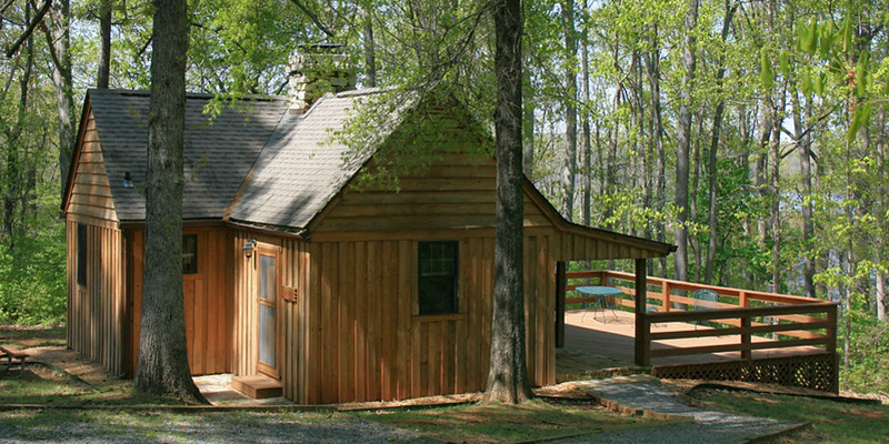 Cabin at Staunton River State Park