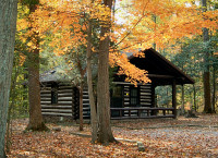 Thumbnail photo of a cabin at Westmoreland State Park.